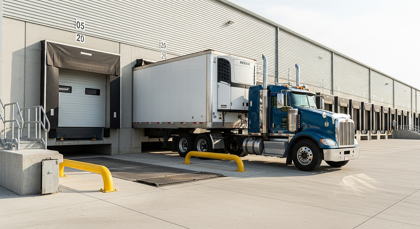Refrigerated freight truck